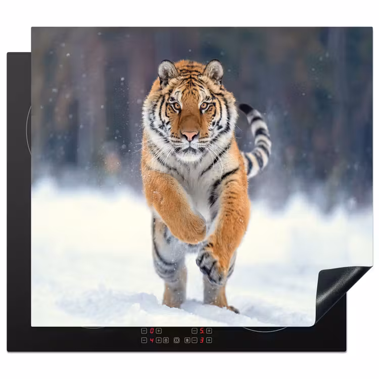 Induction hob protector - Winter Hunter in Gear — 1