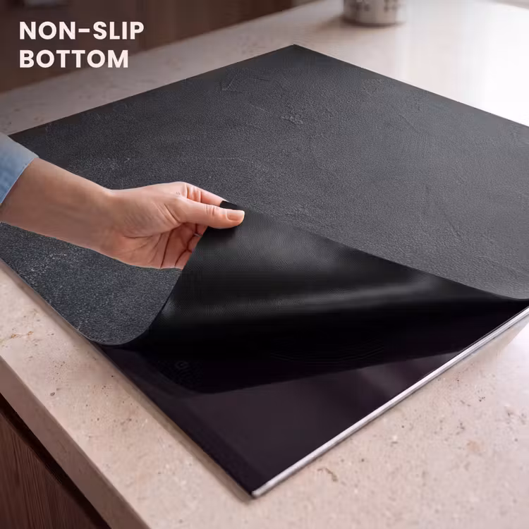Induction hob protector - Deep Anthracite Texture — 5