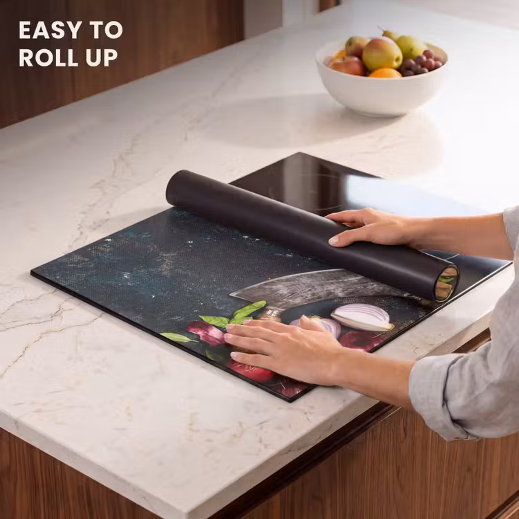 Induction hob protector - Chef's Knife and Fresh Ingredients — 6