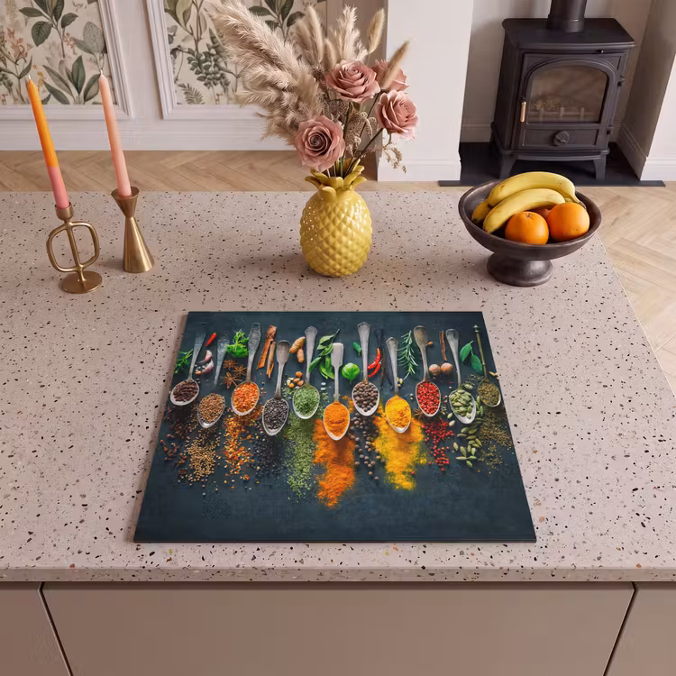 Induction hob protector - Herbs - Spices - Spoons — 3