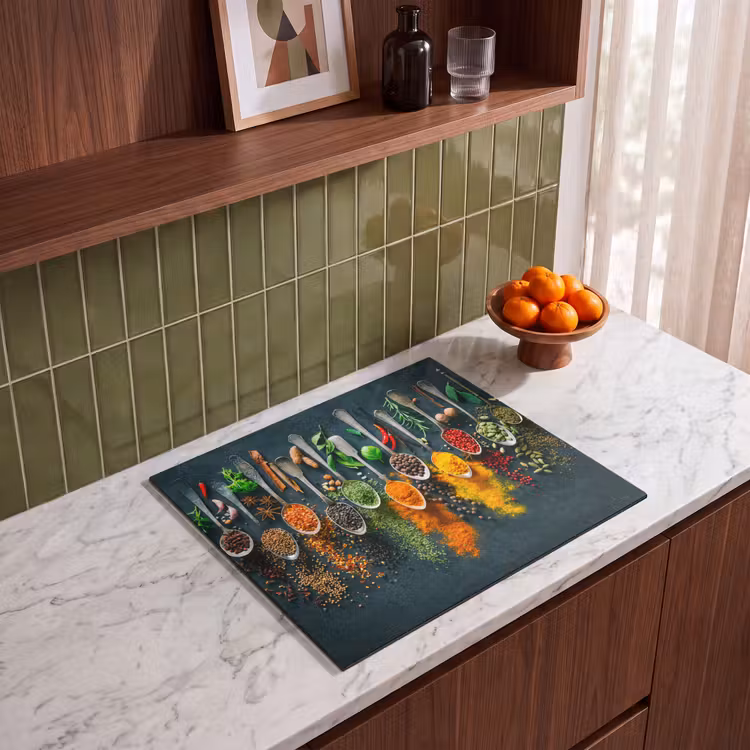 Induction hob protector - Herbs - Spices - Spoons — 4