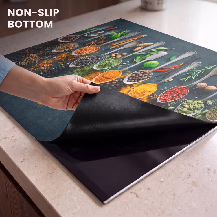 Induction hob protector - Herbs - Spices - Spoons — 5