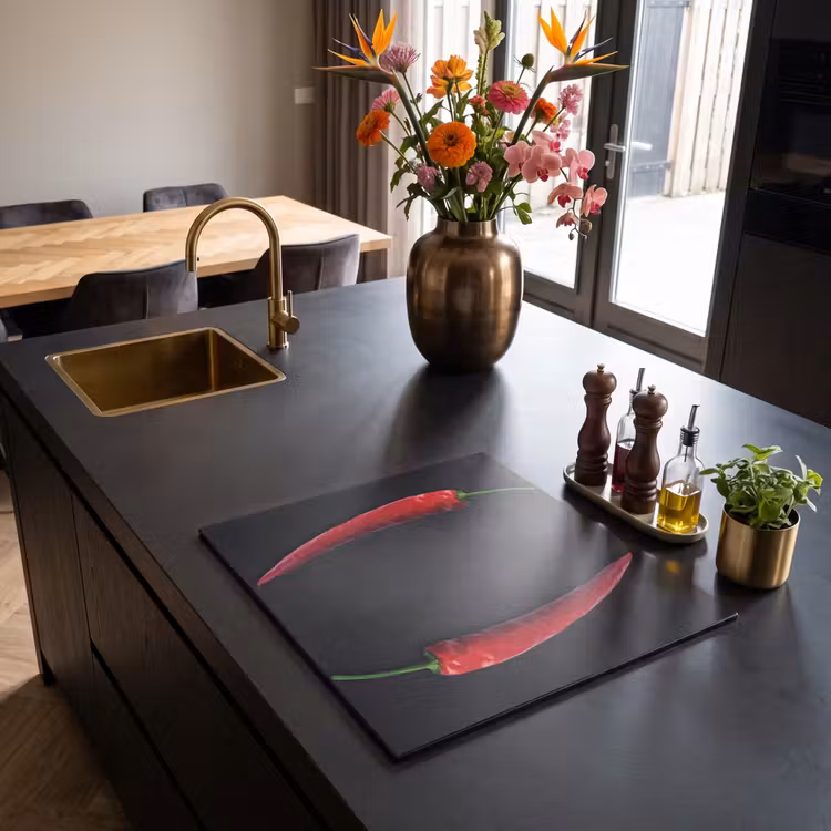 Induction hob protector - Dialogue of Peppers — 2