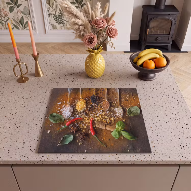 Induction hob protector - Flavor Explosion in Spoons — 3