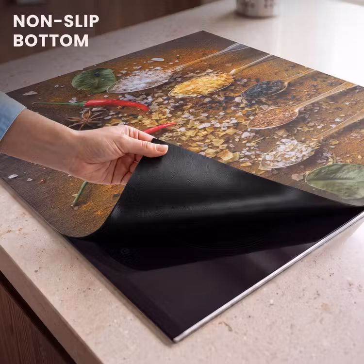 Induction hob protector - Flavor Explosion in Spoons — 5