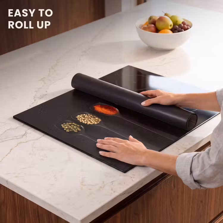 Induction hob protector - Colorful Herbs Quartet — 6
