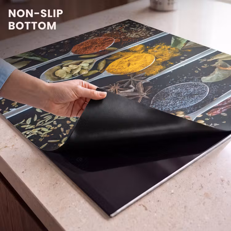 Induction hob protector - Mosaic of Herbs and Spices — 5