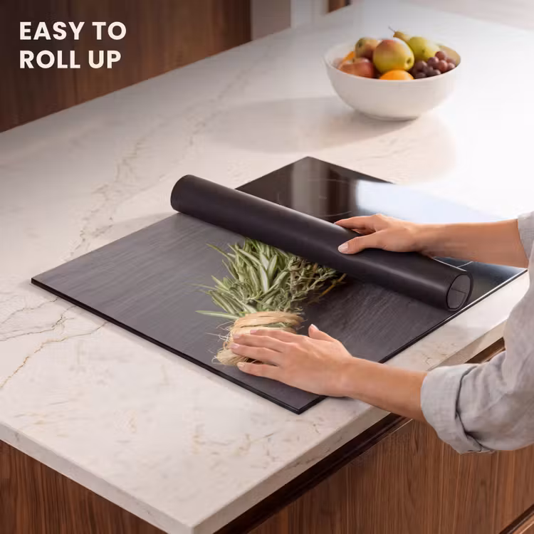 Induction hob protector - Herb Owl Elegance — 6