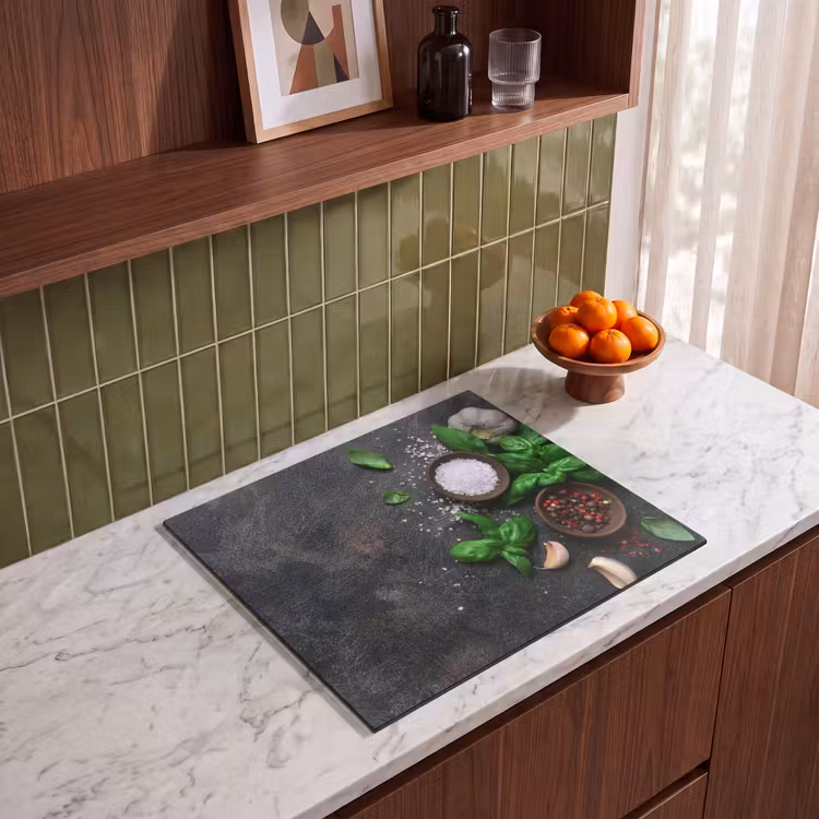 Induction hob protector - Herbs - Still Life - Concrete — 4