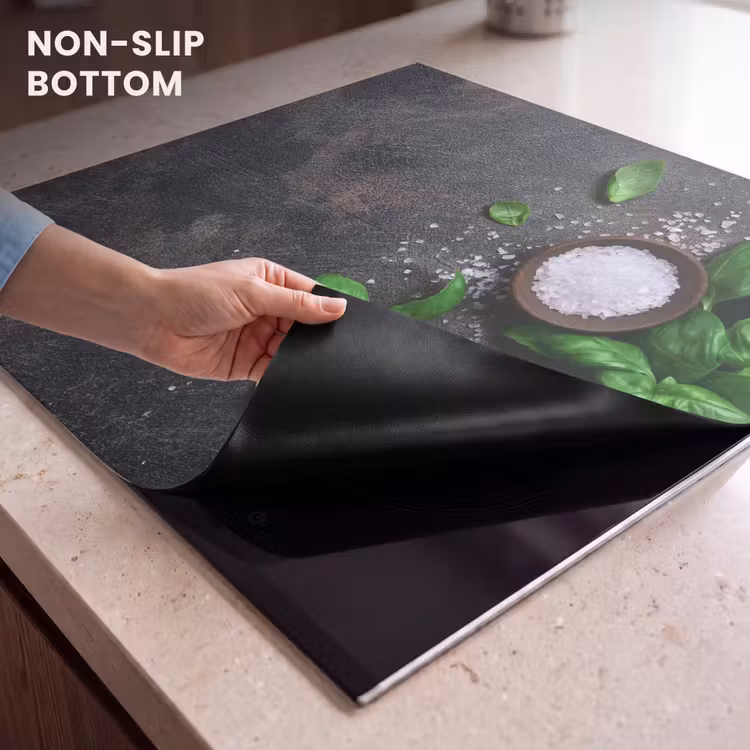 Induction hob protector - Herbs - Still Life - Concrete — 5