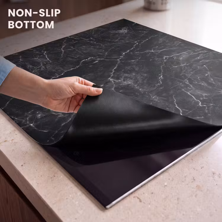 Induction hob protector - Night Marble Sky — 5