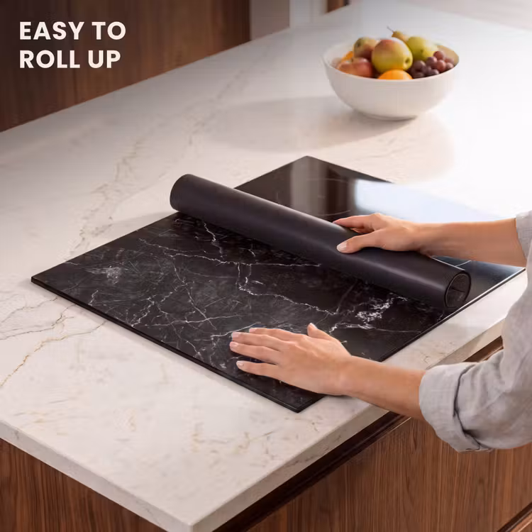 Induction hob protector - Night Marble Sky — 6