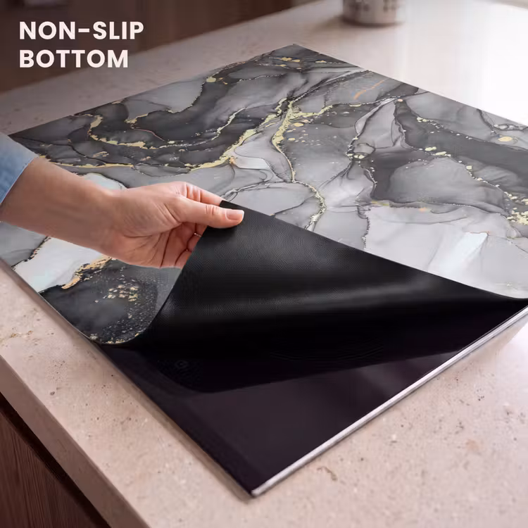 Induction hob protector - Gold veins by Monochrome Mountains — 5