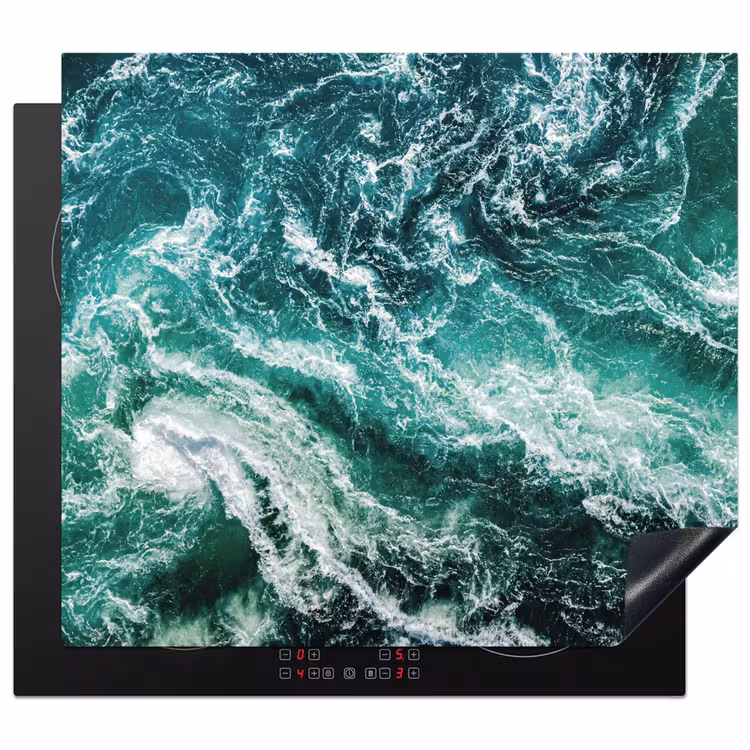 Induction hob protector - Raging Sea Waves — 1