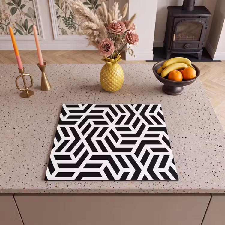 Induction hob protector - Geometric Labyrinth — 3