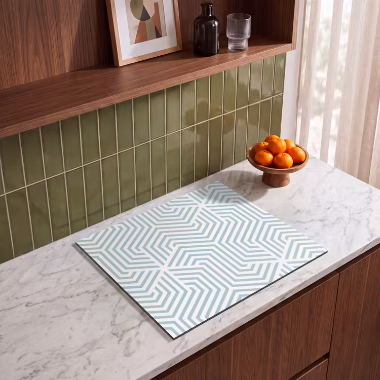 Induction hob protector - Icy Zigzag — 4
