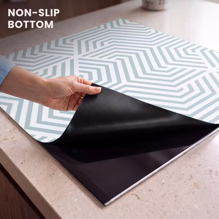 Induction hob protector - Icy Zigzag — 5