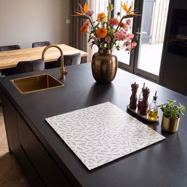 Induction hob protector - Whispering Leaves — 2