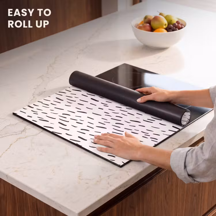 Induction hob protector - Zebra Stripes of Minimalism — 6