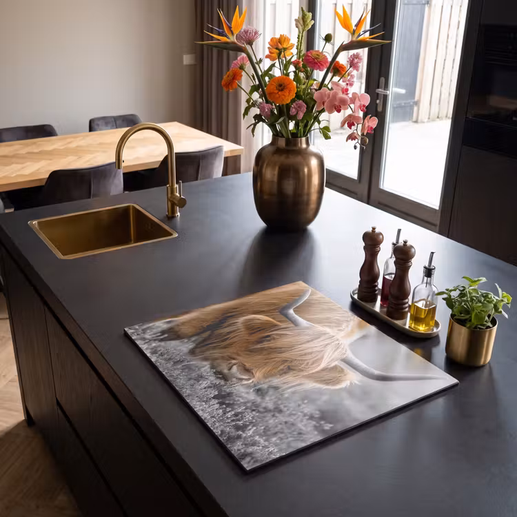 Induction hob protector - Autumn shades in the Highlands — 2