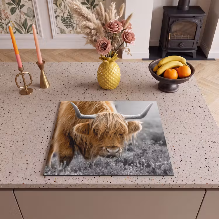 Induction hob protector - Autumn shades in the Highlands — 3