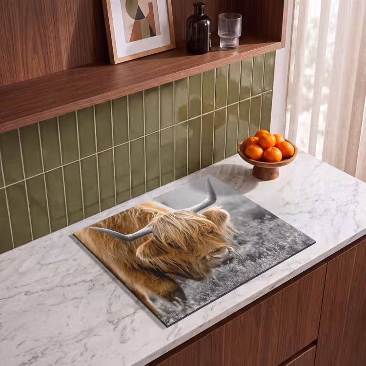Induction hob protector - Autumn shades in the Highlands — 4