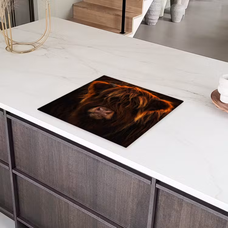 Induction hob protector - Fiery Moons — 4