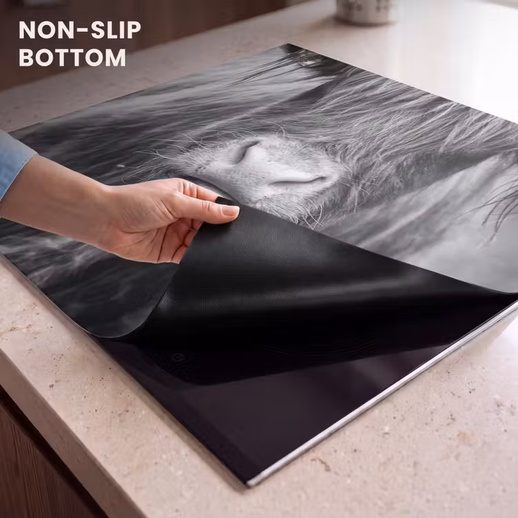 Induction hob protector - Stoic Gaze — 5