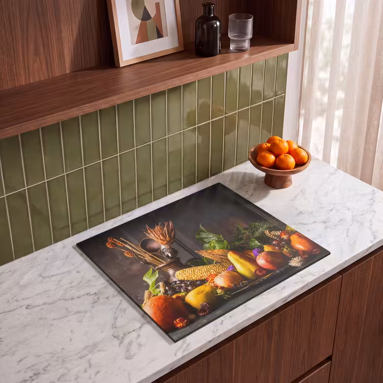 Induction hob protector - Autumn bounty in Morning Glow — 4