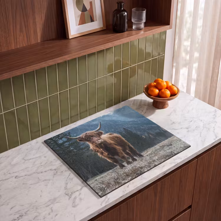 Induction hob protector - Mountain dweller at Dusk — 4
