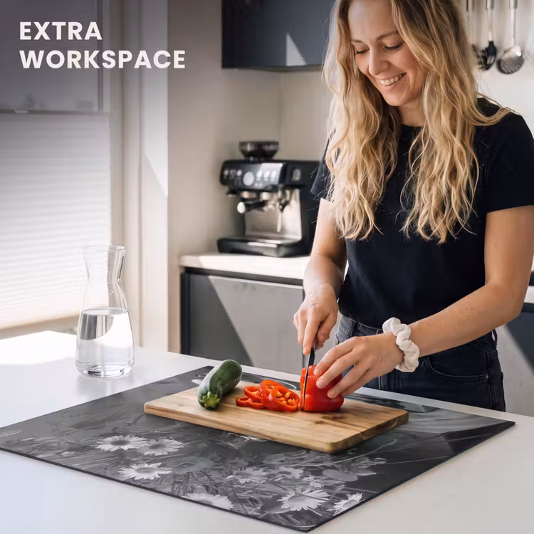Induction hob protector - Monochrome Moment — 7