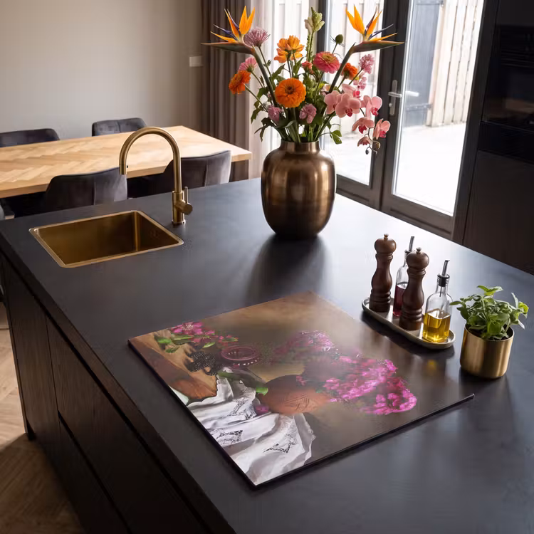 Induction hob protector - Bouquet of Abundance — 2