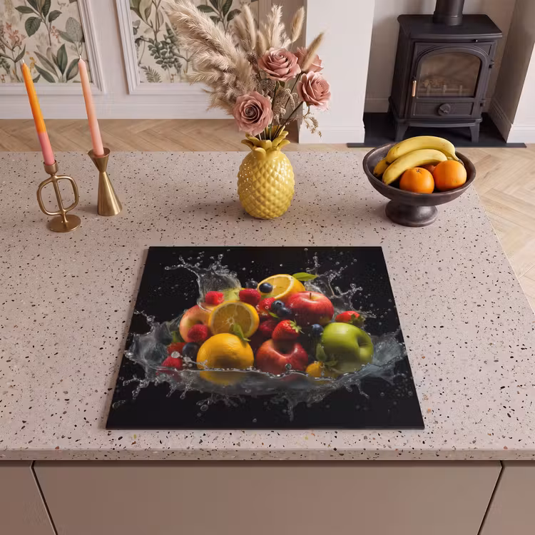 Induction hob protector - Fruit - Apple - Orange - Red fruit - Water — 3