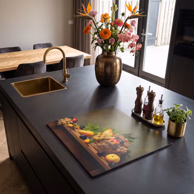 Induction hob protector - Fruits of Indian summer — 2