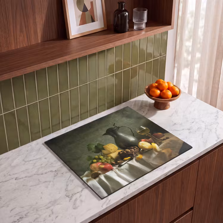 Induction hob protector - Still Life with Cheese and Fruit — 4