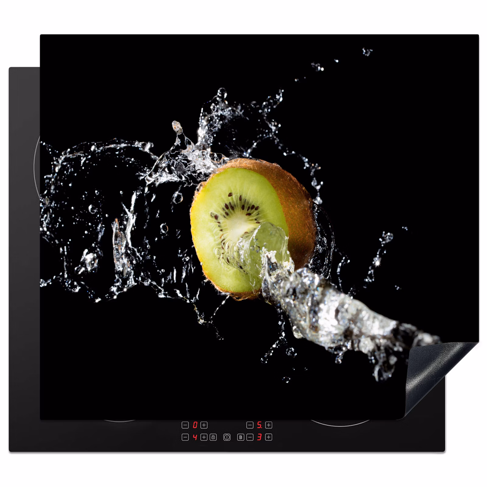 Induction hob protector - Kiwi in Water Artwork — 1