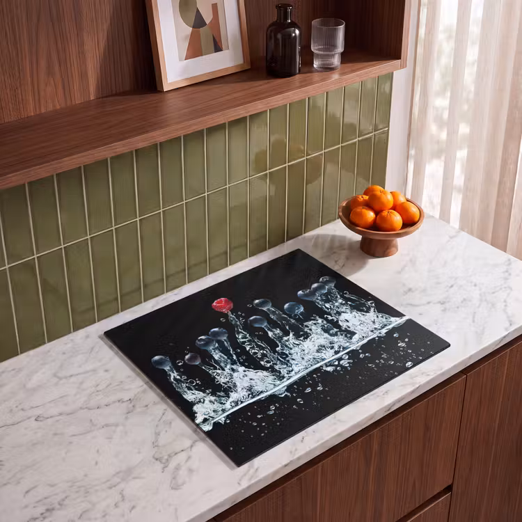 Induction hob protector - Ballet of Berries — 4
