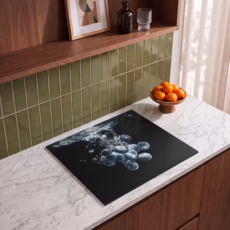 Induction hob protector - Blueberry Ballet Underwater — 4