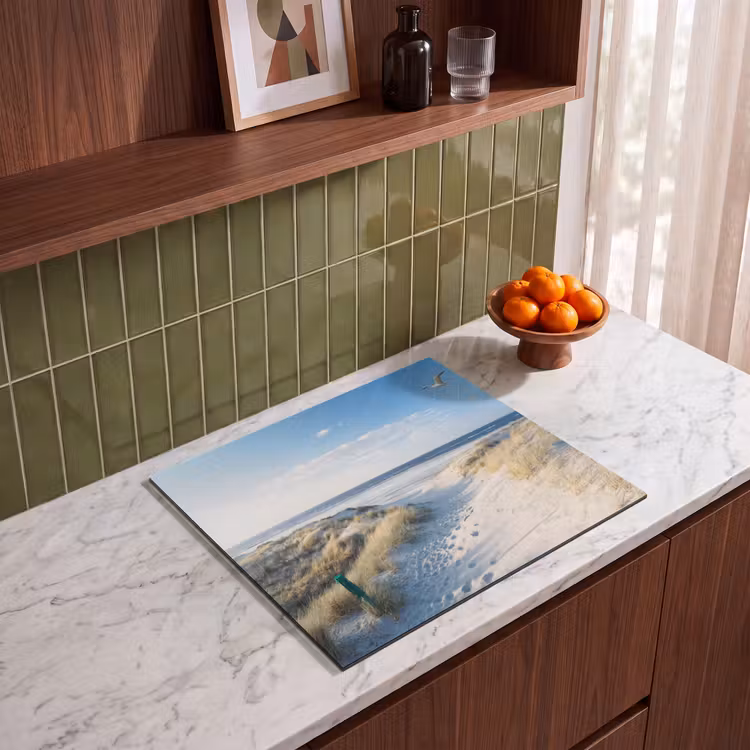 Induction hob protector - Coastline in the Morning Silence — 4