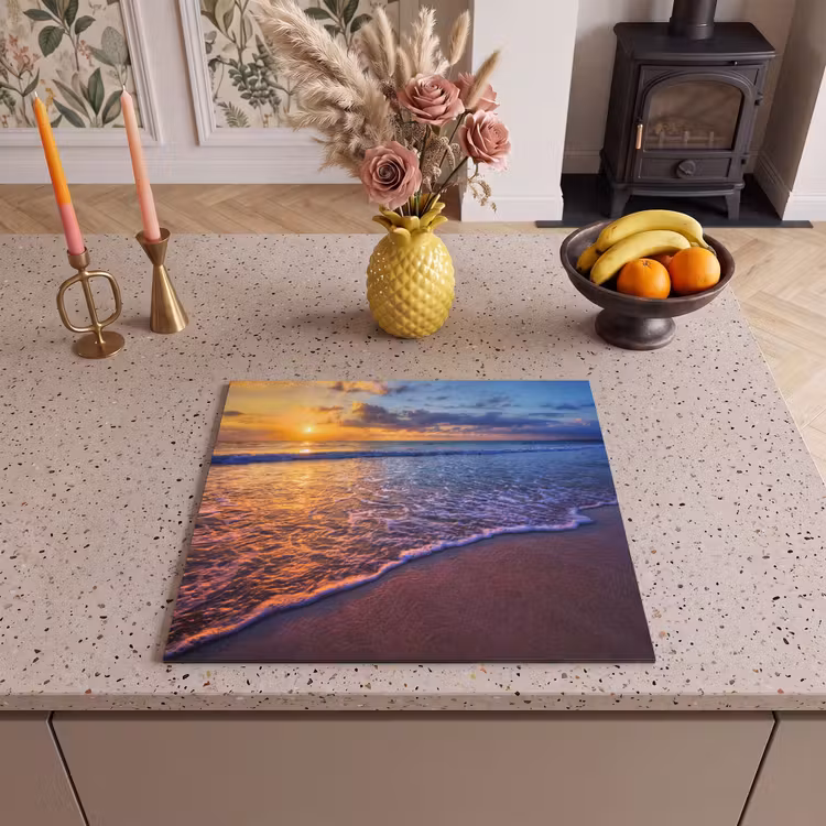 Induction hob protector - Evening light over the Tide Line — 3