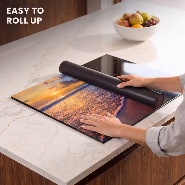 Induction hob protector - Evening light over the Tide Line — 6