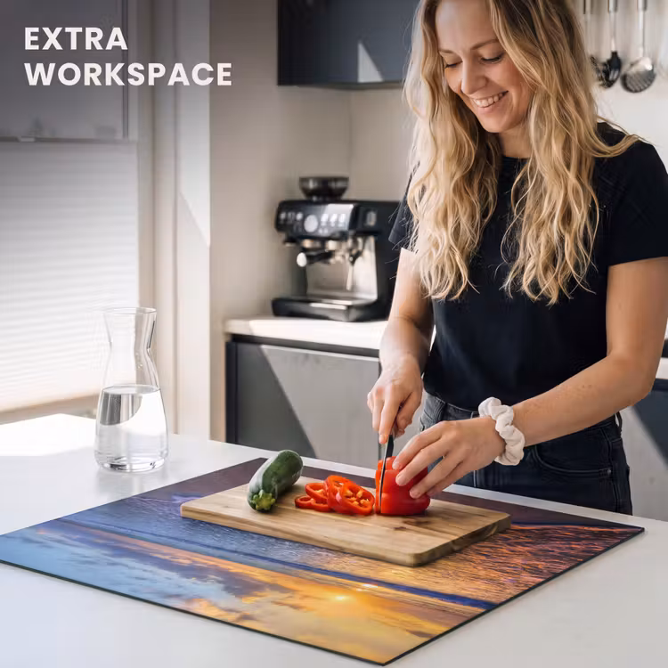 Induction hob protector - Evening light over the Tide Line — 7
