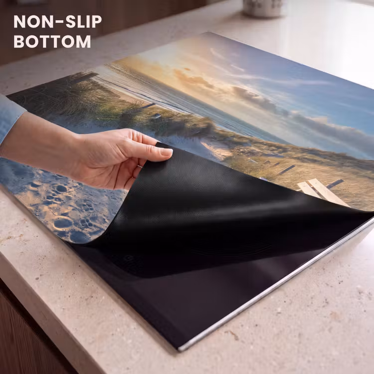 Induction hob protector - Rest Bench with Sea View — 5