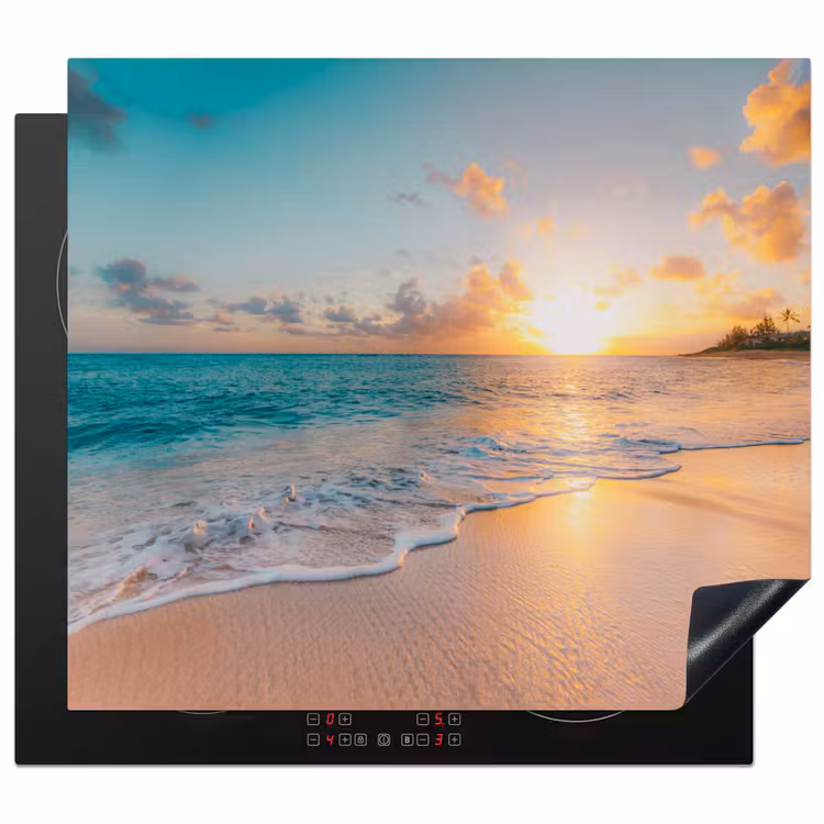 Induction hob protector - Tropical Sunset Symphony — 1