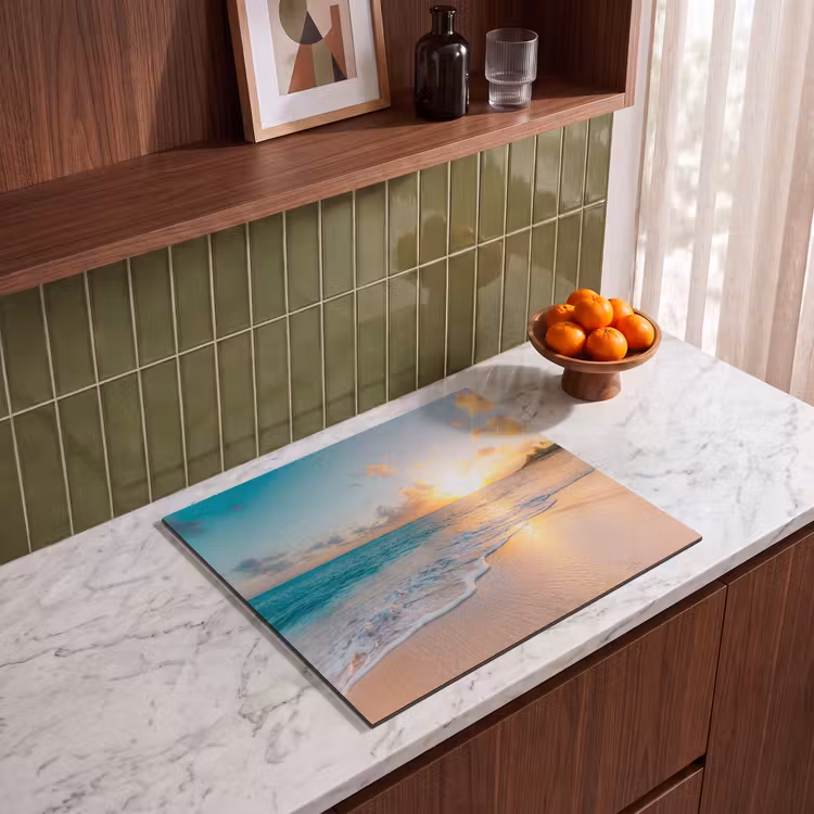 Induction hob protector - Tropical Sunset Symphony — 4