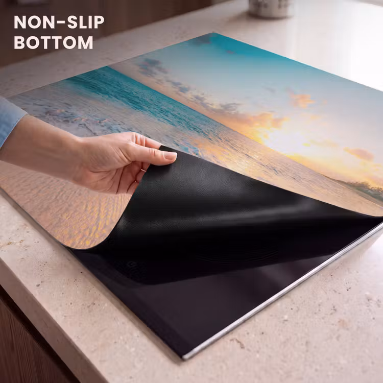 Induction hob protector - Tropical Sunset Symphony — 5