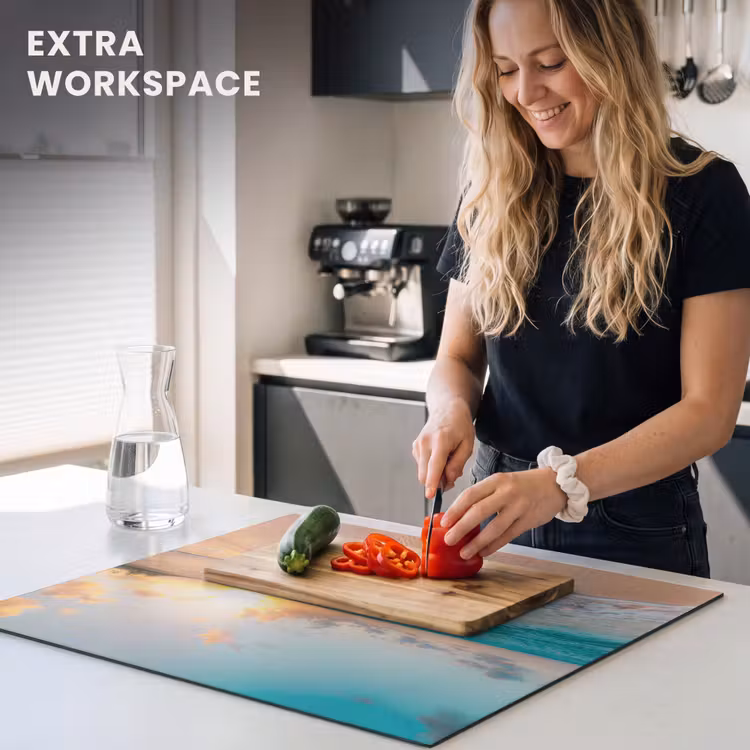 Induction hob protector - Tropical Sunset Symphony — 7