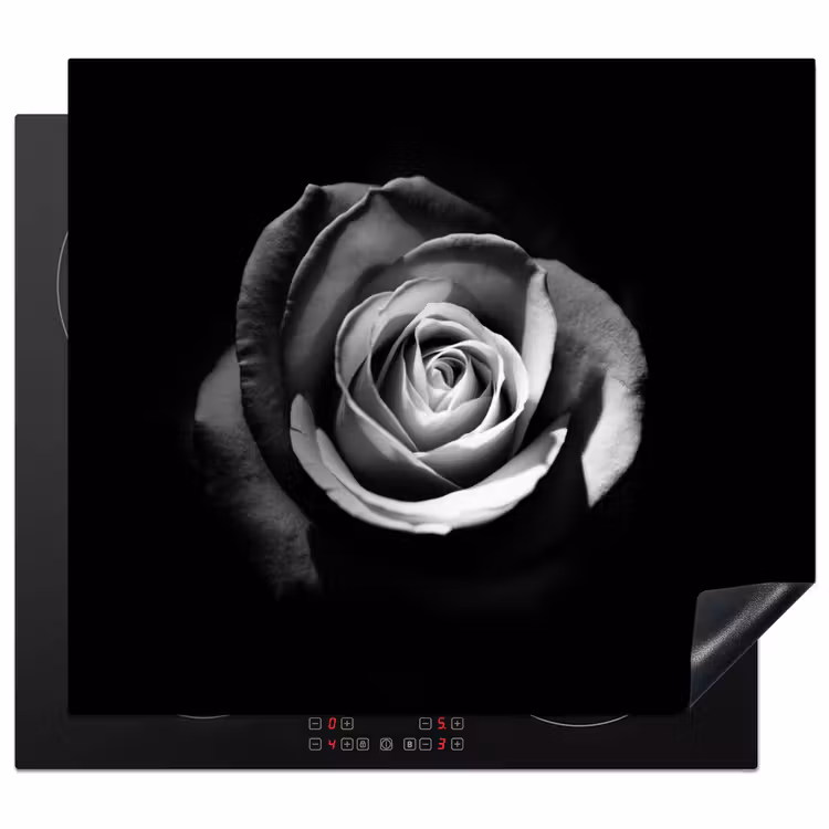 Induction hob protector - Contrasting Elegance — 1