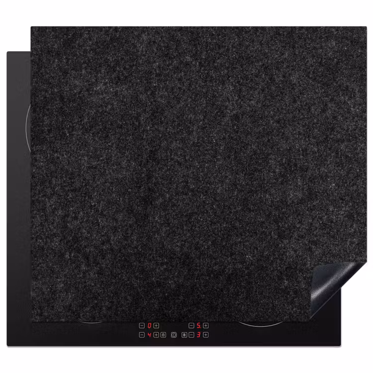 Induction hob protector - Texture of Night Granite — 1