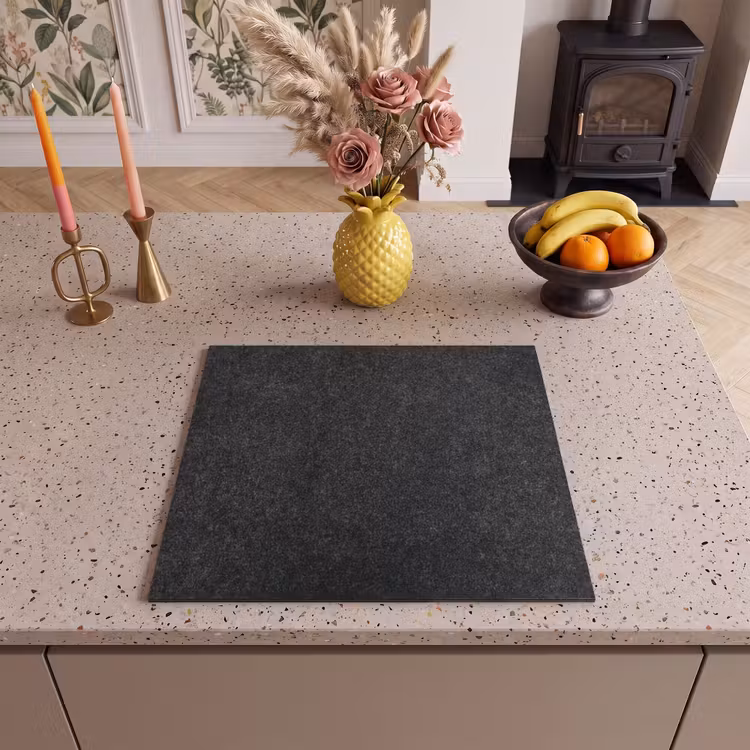Induction hob protector - Texture of Night Granite — 3